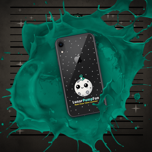 Lunar Pump Classic Logo - Clear Case for iPhone®