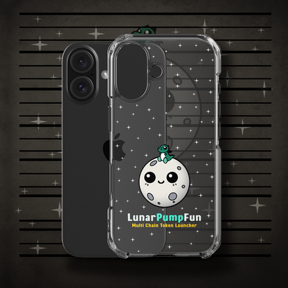 Lunar Pump Classic Logo - Clear Case for iPhone®