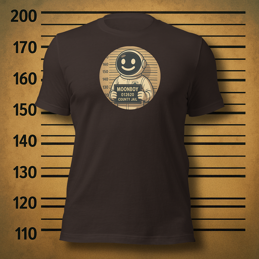 Moonboy Mugshot - Unisex t-shirt