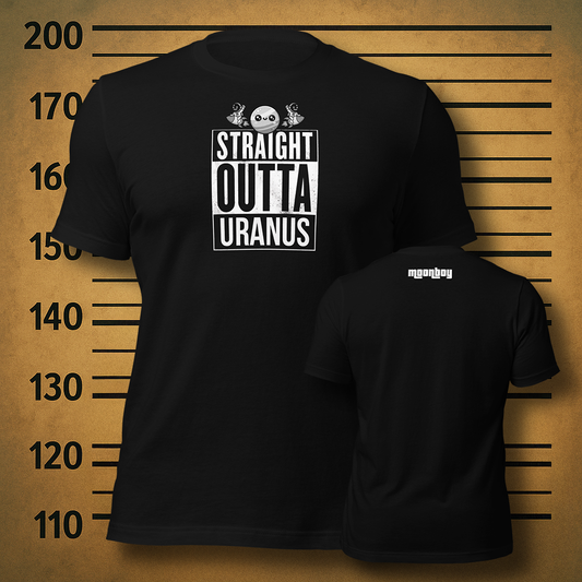 Straight Outta Uranus - Unisex t-shirt