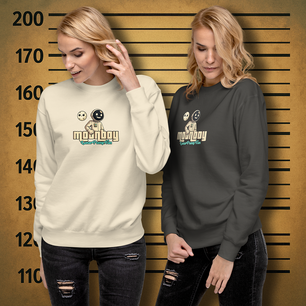 Moonboy (Classic) - Unisex Premium Sweatshirt