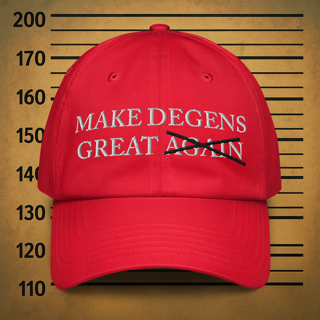 "Make Degens Great" - Under Armour® dad hat