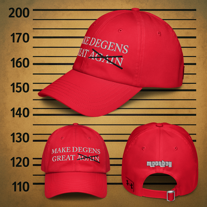 "Make Degens Great" - Under Armour® dad hat