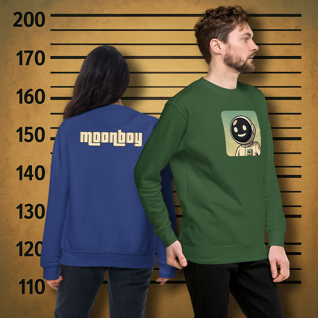 Moonboy PFP - Unisex Premium Sweatshirt